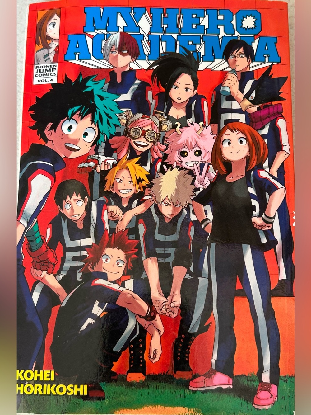 My Hero Academia Book 4 Manga Anime Graphic Novel Softcover